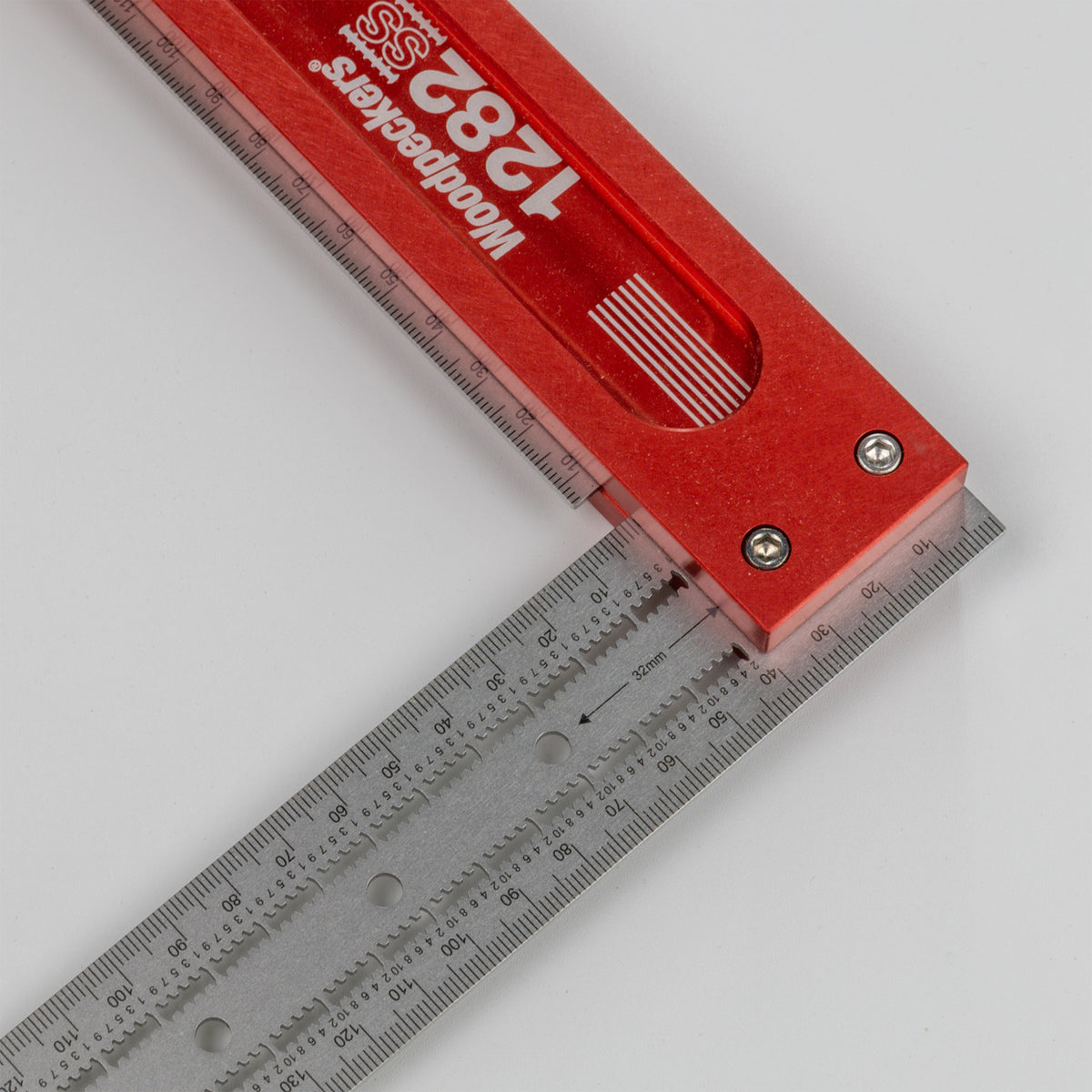 Woodpeckers Stainless Steel Square 300mm SSSQ-300-24