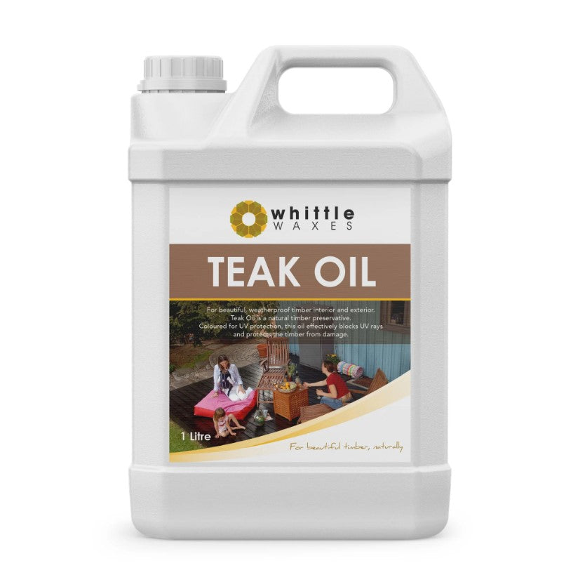 Whittle Waxes Teak Oil 1L