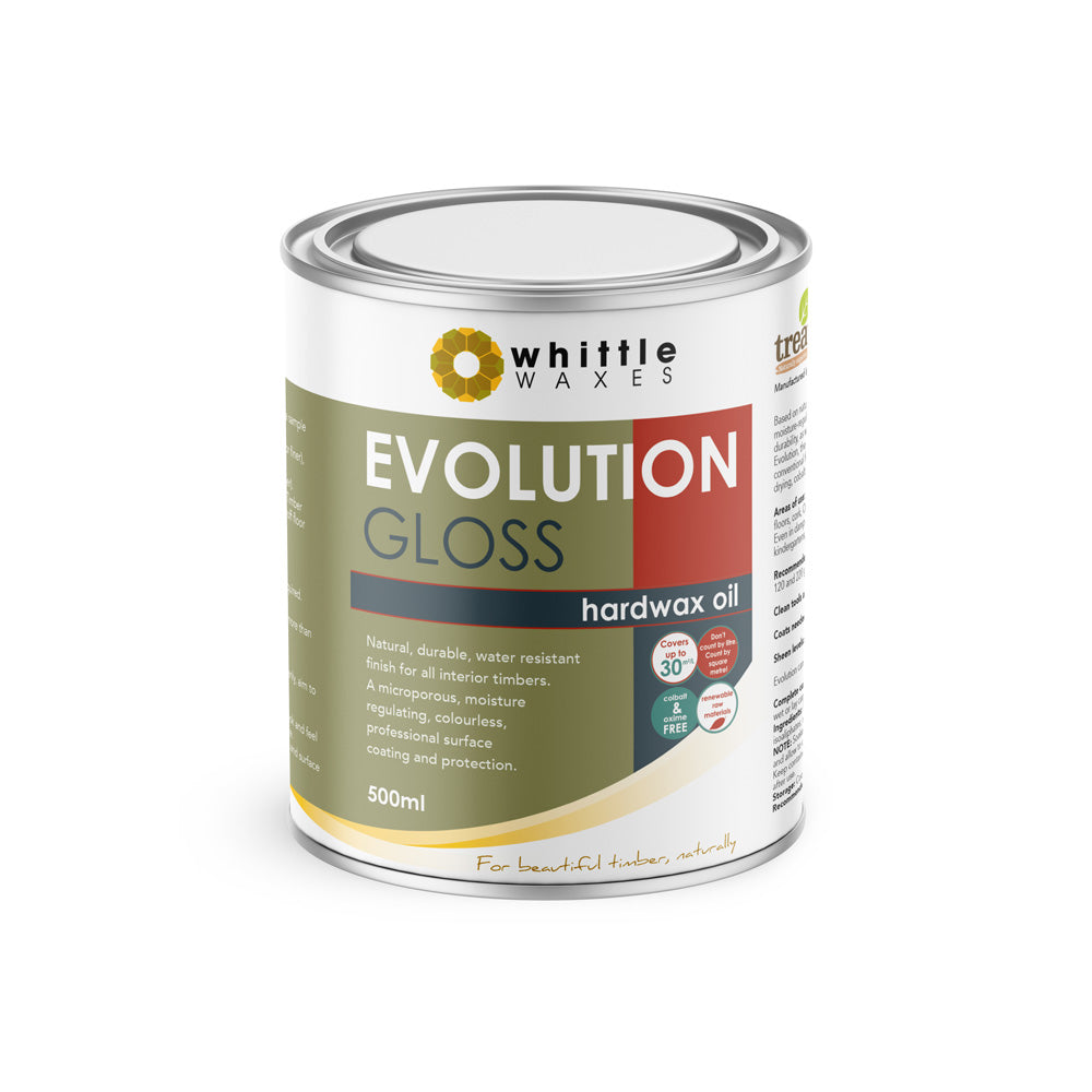 Whittle Waxes Gloss Hardwax Oil - 0.5L